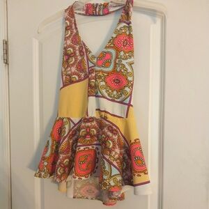 Venus halter top multi color size 8 (medium)